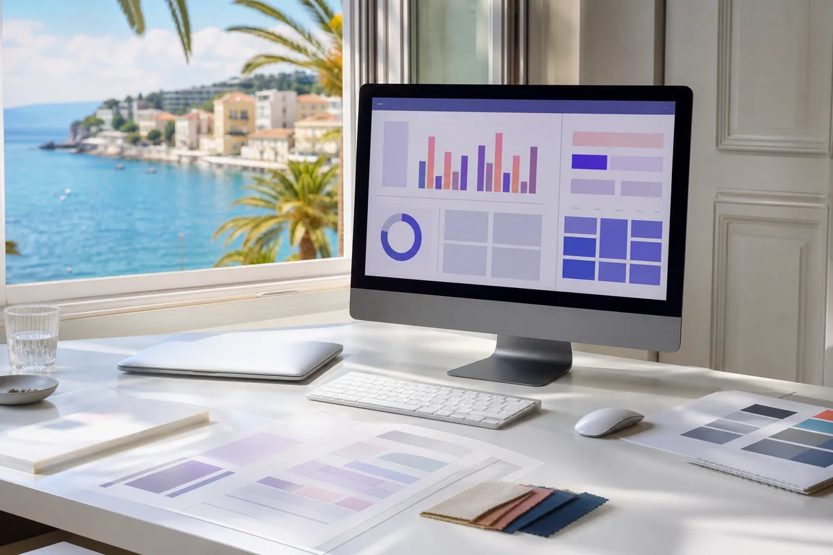 Écran d&rsquo;analyse affichant les pages les plus consultées d&rsquo;un site avant sa refonte